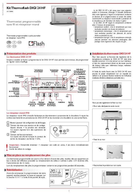flash thermoflash digi 2 english manual